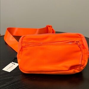 Bright Orange Belt Bag